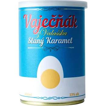 Likér Fleret Vaječňák z Valašska Slaný Karamel 13% 0,42l