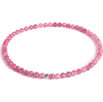 Náramek 7 Angelic Eyes Turmalínový náramek se stříbrnou kuličkou Délka: 17 cm