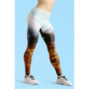 Dámské legíny UTOPY Termo Dámské sportovní legíny Mountain Valley Velikost: 3XL