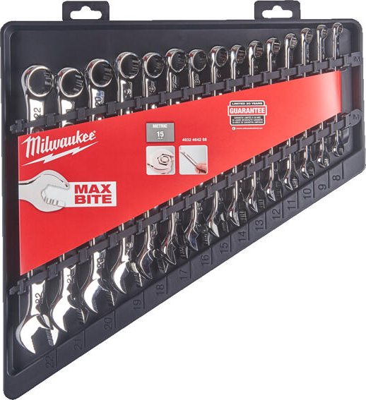 MILWAUKEE Sada klíčů OP 15d 8-22mm