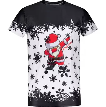 Pánské oblečení Pánské vánoční triko premium ALTISPORT VOJ/ALMVN2TR06 SANTA XXXL