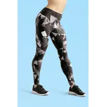 UTOPY Termo Dámské sportovní legíny Black Crystal Velikost: 4XL