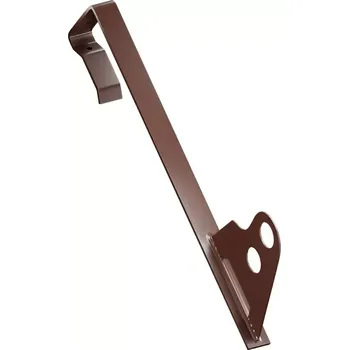 FIX TRUBKA LONG - Držák trubkové sněhové zábrany pro skládané krytiny, hnědá