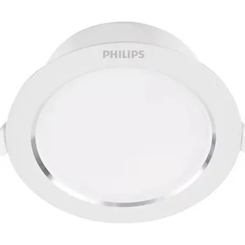 Signify Commercial Diamond podhledové LED svítidlo kulaté 1 × 3,5 W, 315 lm, 4000 K, IP20, 9,5cm, bí