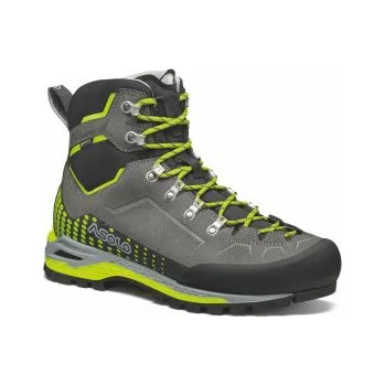 Těžké boty Pánské pohorky Asolo Freney EVO LTH GV MM Graphite/Green lime 7