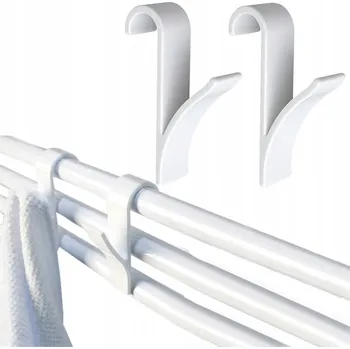 Věšák Háček bez vrtání Primpol bílý