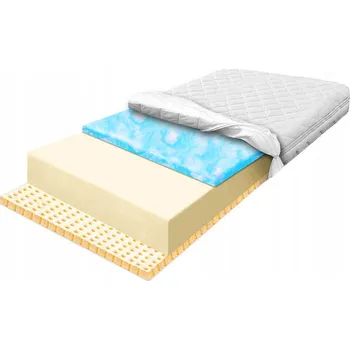 Matrace Matrace 90x200 marshmalo latexová 16cm s H2 pěnovým latexem