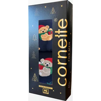 Boxerky Cornette Teddy modrá XL