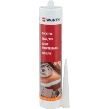 Würth 0893226 Těsnicí materiál Dichtfix, černá 310ml