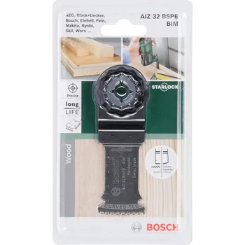 Pilový plátek Bosch příslušenství Ponorný pilový list Starlock AIZ 32 BSPB Hard Wood Bosch