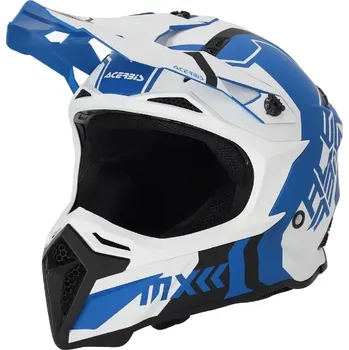 Helma na motorku ACERBIS PROFILE 5 přilba 22-06 bílá/modrá