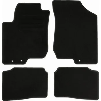 autokoberec Koberce textilni ACR Kia Cee'd I 2009-2012 ČERNÁ