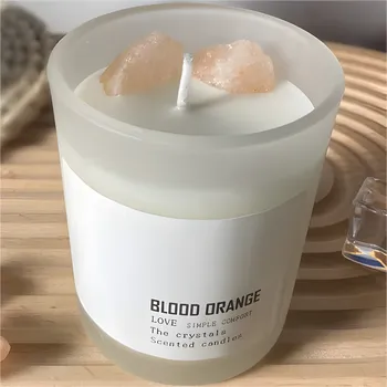 Svíčka Vonná sviečka-Červený pomaranč