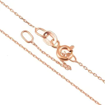 Řetízek ŠPERKY-NM, Zlatý řetízek červený anker 1765 Délka řetízku: 42 cm