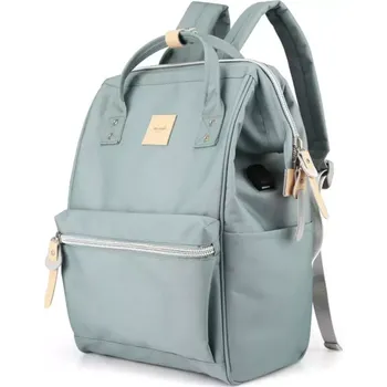 Městský batoh Himawari dámský batoh s USB port Turner Zelený 19L