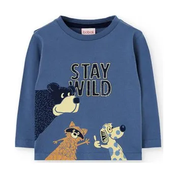 Chlapecké tričko Triko Boboli AROUND THE WORLD Barva: Modrá, Velikost BOBOLI: 7 let (122)