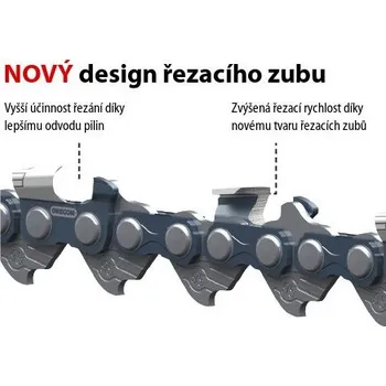 Pilový řetěz Pilový řetěz Oregon SpeedCut .325" 1,3 mm 62 článků 95TXL062E
