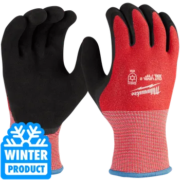 Pracovní rukavice MILWAUKEE Zimní rukavice odolné proti proříznutí B - 7/S - 12ks