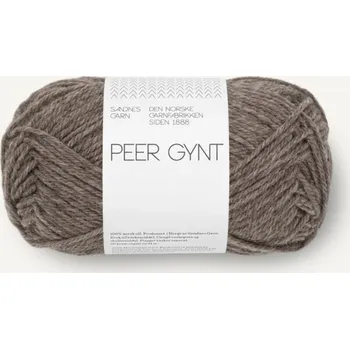 Příze Sandnes Garn Peer Gynt 2652 – mellombrun melert