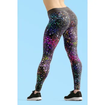 Dámské legíny UTOPY Termo Dámské sportovní legíny Galaxy Velikost: XL