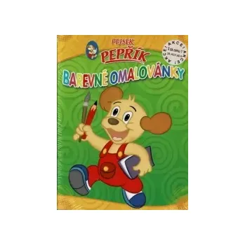 omalovánky O - Press Pejsek Pepřík-barevné omalovánky