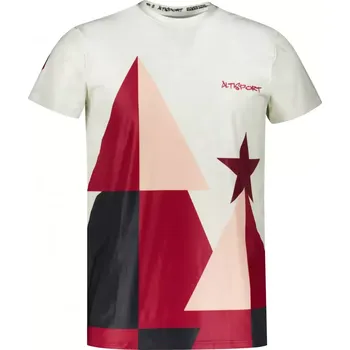 Pánské tričko Pánské vánoční triko premium ALTISPORT VOJ/ALMVN11TR06 KRÉMOVÁ 4XL