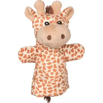 plyšák GOKI Maňásek Žirafa - Africká zvířata 27,5 cm (15354)
