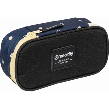 Cestovní taška Pouzdro MEATFLY Pencil Case, Yellow Dots
