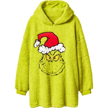 Dámská mikina Dámská / Pánská oversize mikina Grinch (L/XL)