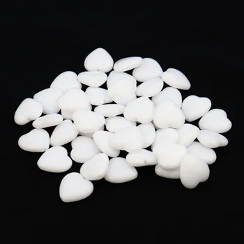 Dětské navlékací korálky Pro Háčkování Korálek skleněný lesklý srdce 15 x 16 mm 02010