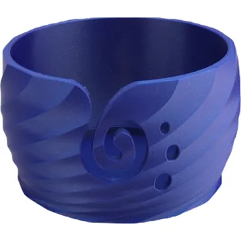 Organizér galanterie Pro Háčkování Miska na klubíčko OPTIK XL Metalická Modrá