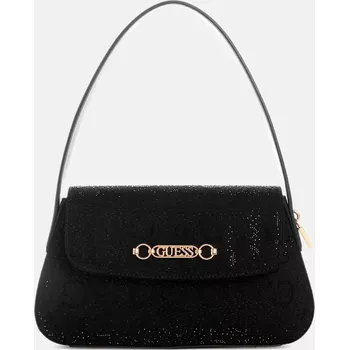 GUESS dámská kabelka,crossbody Avelina tmavě černá s kamínky