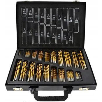 Vrták Keltin Sada vrtáků do železa HSS 1 - 10 mm 170 ks