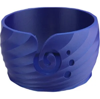 Organizér galanterie Pro Háčkování Miska na klubíčko OPTIK M Metalická Modrá