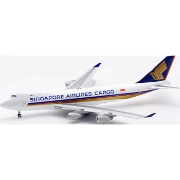 Plastikový model SQ Wings - Boeing B747-400F, Singapore Airlines Cargo, klapky dolu, Singapur, 1/200
