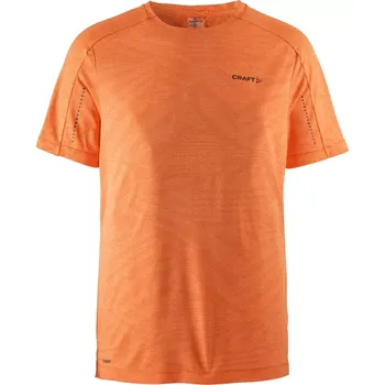 Pánské tričko Pánské triko Craft ADV HiT SS Structure oranžová L