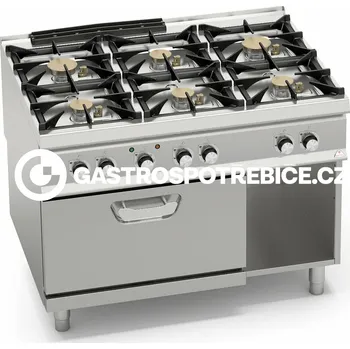 Sporák Bertos Plyn. sporák s el. troubou SG9F6PS+FE2