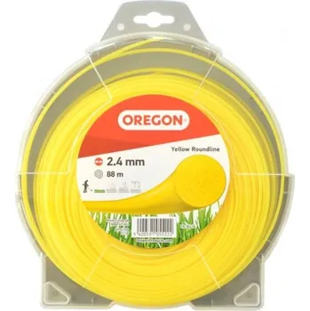 Struna do sekačky Žací struna žlutá kulatá Oregon 2,4 mm x 88 m