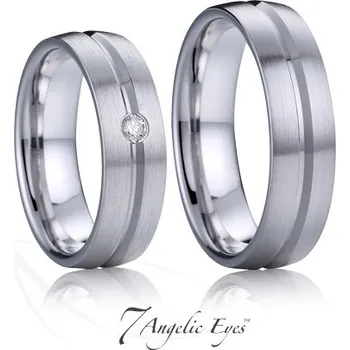 Prsten 7 Angelic Eyes Stříbrný pánský snubní prsten 033 - Živago Velikost: 63