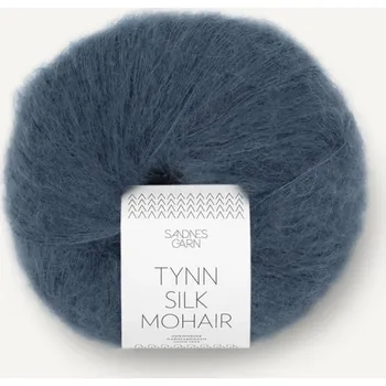 Příze Sandnes Garn Tynn Silk Mohair 6081 – dyp blå
