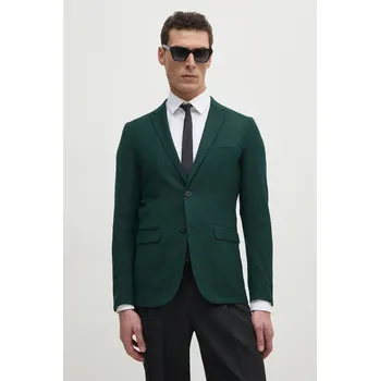 Dámské sako Sako Sisley zelená barva 2KI352Y89 79X, vel. 46