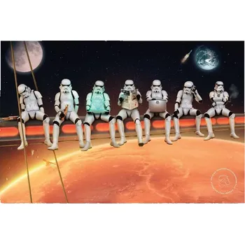 Plakát Plakát Star Wars - Stormtroopers On Break