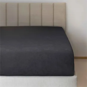Prostěradlo Froté prostěradlo č.62 antracit 200x200