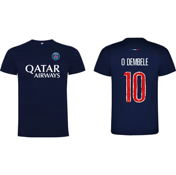 Bavlněné tričko Dembélé PSG Velikost: 5XL