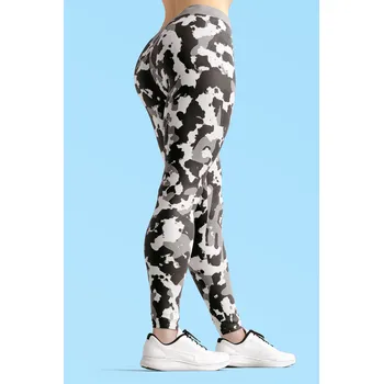 Dámské legíny UTOPY Termo Dámské sportovní legíny Art of Camo Black Velikost: XL