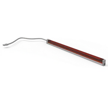 Stavební profil Alusic LED světlo AC 40-8, AC 45-8, délka 500 mm, červené