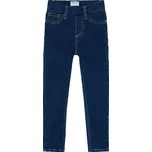 MAYORAL dívčí džínové legíny tm. modrá vel. 122 cm