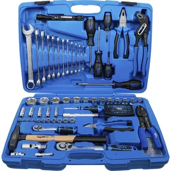 Gola sada Sada nářadí: gola sada 1/4" a 1/2", klíče, kleště, šroubováky, 117 dílů - BGS 9029