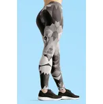 UTOPY Termo Dámské sportovní legíny Grey Lion Velikost: 3XL