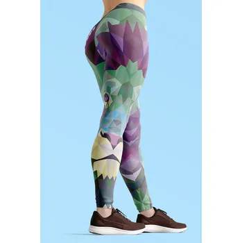 Dámské legíny UTOPY Termo Dámské sportovní legíny Urban Lion Velikost: 3XL